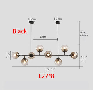 Amanda Glass Chandelier Modern  Timeless Lantern Style Wall Lamp