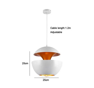Nordic Apple Modern  Art Deco Inspired Illumination