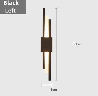 Black Lara Dual Lamp Modern  Handcrafted Artisan Ceiling Light