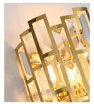 Royal Chariot Wall Lamps Chic Modern  Contemporary Crystal Statement Fixture