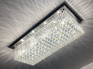 Crystal Prism chandelier Modern Geometric Design Lamp
