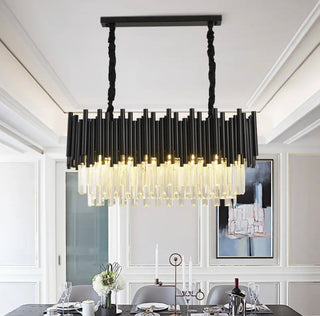 Maximus Crystal Chandelier Collection Modern  Handcrafted Artisan Ceiling Light
