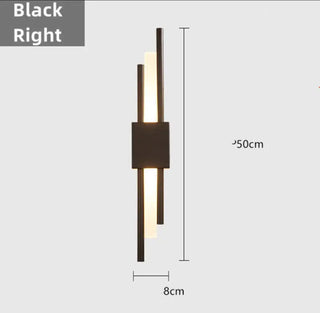 Black Lara Dual Lamp Modern  Handcrafted Artisan Ceiling Light
