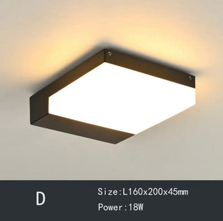 Geometric retro ceiling lights for corridor Modern  Luxury Gold Frame Light Fitting