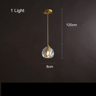 Adora Crystal Chandelier Modern  Scandinavian Wooden Accent Light