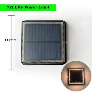 Solar LED Square floor Lights Artistic Modern  Sleek Linear Suspension Light