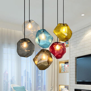 Rainbow Stained Glass Chandeliers Chic Modern  Ornate Antique Finish Fixture