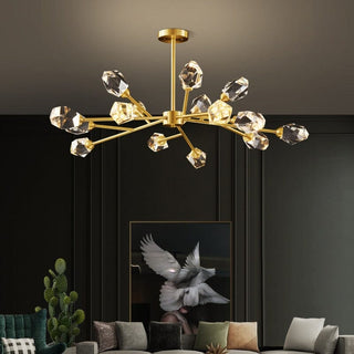 Como Pendant Modern Opulent Multi-Tier Crystal Chandelier