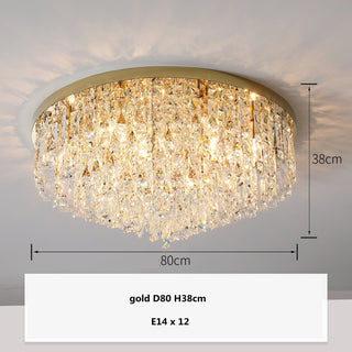 Mayfair Crystal Lamp Modern  Scandinavian Wooden Accent Light