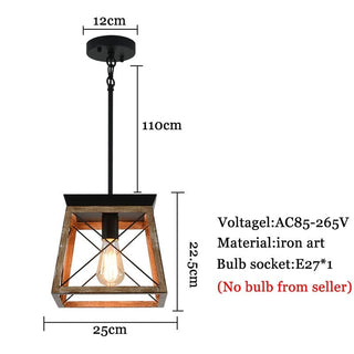 Retro Chandelier Stylish Modern  Classic Drum Shade Ceiling Light