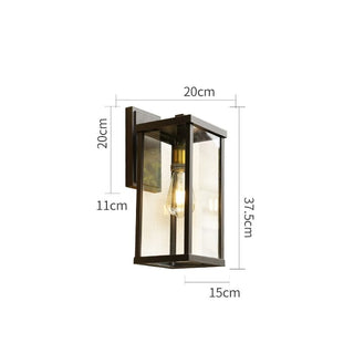 Artistic Outdoor Lampshade Modern  Scandinavian Wooden Accent Light