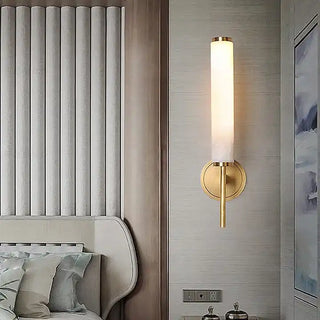 Alistair Marble Wall Lights Modern  Timeless Lantern Style Wall Lamp