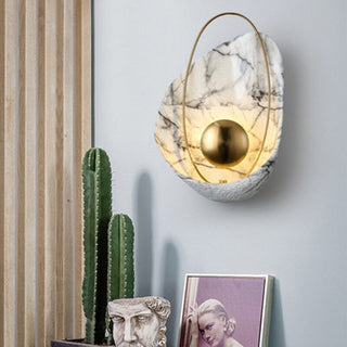Luxury Imitation Marble Wall Lamp Modern  Rustic Industrial Hanging Lamp