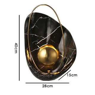 Luxury Imitation Marble Wall Lamp Modern  Rustic Industrial Hanging Lamp