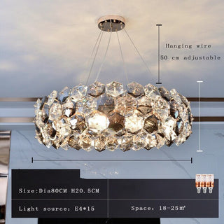Kara Chandelier Modern  Ultra Slim LED Panel Lighting