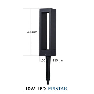 Jackson LED Outdoor Lawn Lamp Modern  Ultra Slim LED Panel Lighting