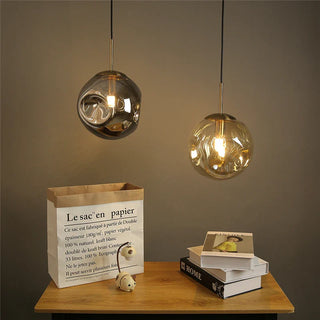 Westminster Glass Pendant Modern  Classic Drum Shade Ceiling Light