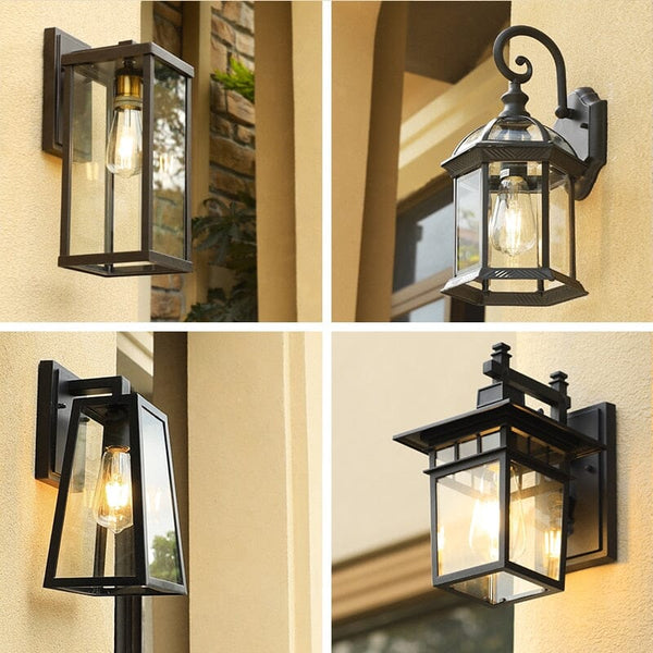 Artistic Outdoor Lampshade Modern  Scandinavian Wooden Accent Light - Zynella