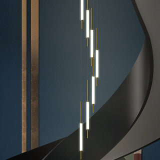 Leonardo Branch Chandelier Modern  Vintage Brass Accent Lighting
