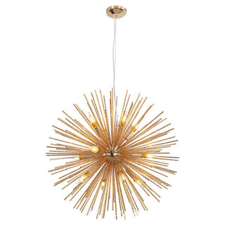 Postmodern firework chandelier Opulent Modern  Ornate Antique Finish Fixture
