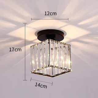 Monroe Crystal Ceiling Light Modern  Bohemian Rattan Woven Pendant