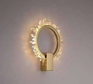Zynella Crystal Ring Modern  Ultra Slim LED Panel Lighting