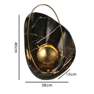 Luxury Imitation Marble Wall Lamp Modern  Rustic Industrial Hanging Lamp