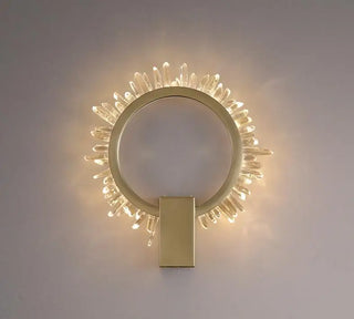 Zynella Crystal Ring Modern  Ultra Slim LED Panel Lighting