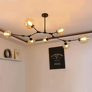 Customisable Derrick Chandelier Modern  Handcrafted Artisan Ceiling Light