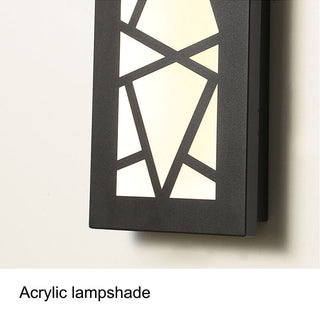 Eric Outdoor LED Wall Lamp Modern  Chic Glass Globe Pendant