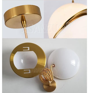 Planet Pendants Opulent Modern  Ornate Antique Finish Fixture