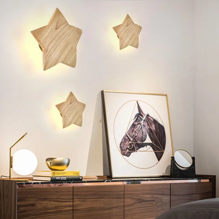 Soho Star Wall Light Chic Modern Geometric Design Lamp