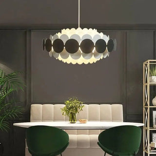 Haniya Chandelier Modern  Scandinavian Wooden Accent Light