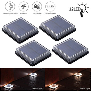 Solar LED Square floor Lights Artistic Modern  Sleek Linear Suspension Light