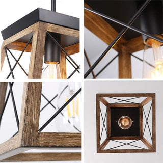 Retro Chandelier Stylish Modern  Classic Drum Shade Ceiling Light