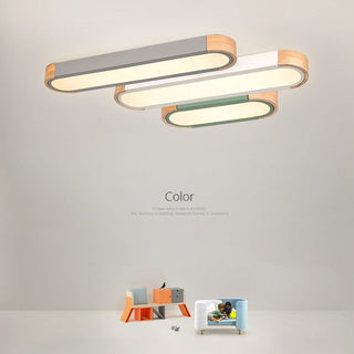 Ida Wooden Ceiling Lamps Modern  Opulent Multi-Tier Crystal Chandelier