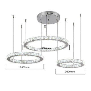 Carter Ring Chandelier Modern  Ornate Antique Finish Fixture
