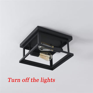 Retro Ceiling Lamp Classic Modern  Ultra Slim LED Panel Lighting