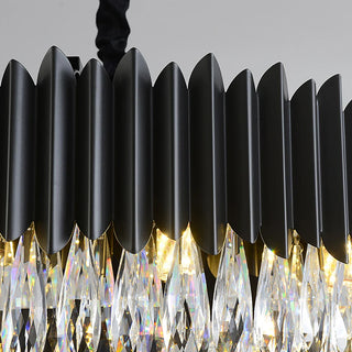 Serena Dining Chandelier Opulent Modern  Ultra Slim LED Panel Lighting