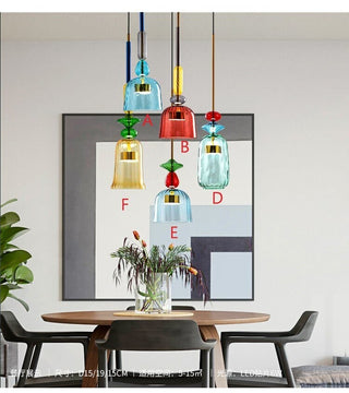 Zynella Candy Pendant Lights Modern  Opulent Multi-Tier Crystal Chandelier