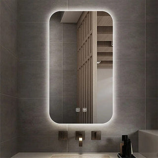 Amelia Makeup Mirror Modern  Sleek Linear Suspension Light