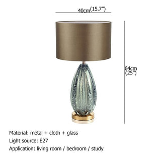 Ofula Glass Lamp Chic Modern Geometric Design Lamp