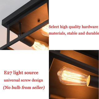 Retro Ceiling Lamp Classic Modern  Ultra Slim LED Panel Lighting