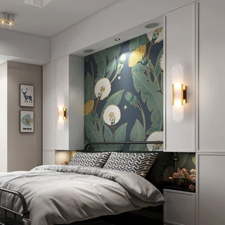 Royal Marble Wall Lamp Opulent Modern  Art Deco Inspired Illumination