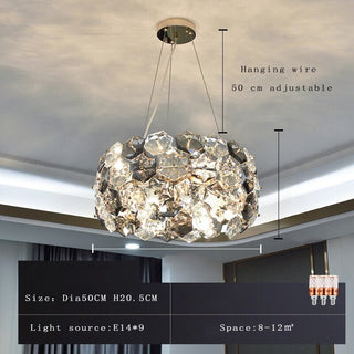 Kara Chandelier Modern  Ultra Slim LED Panel Lighting