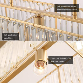 Crystal Camille Chandelier Modern  Elegant Teardrop LED Pendant