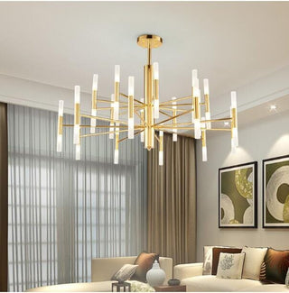 Fernandez Chandelier Modern  Luxury Gold Frame Light Fitting