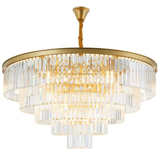 Gemini Chandelier Modern  Luxury Gold Frame Light Fitting