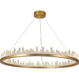 HANA Luxury Chandelier Modern  Rustic Industrial Hanging Lamp