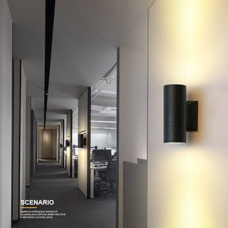 Elma Double Head Wall Light Modern  Classic Drum Shade Ceiling Light